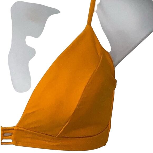No Boundaries Dark Golden Yellow Bikini Top XL – Full Coverage, Adjustable - Picture 8 of 16